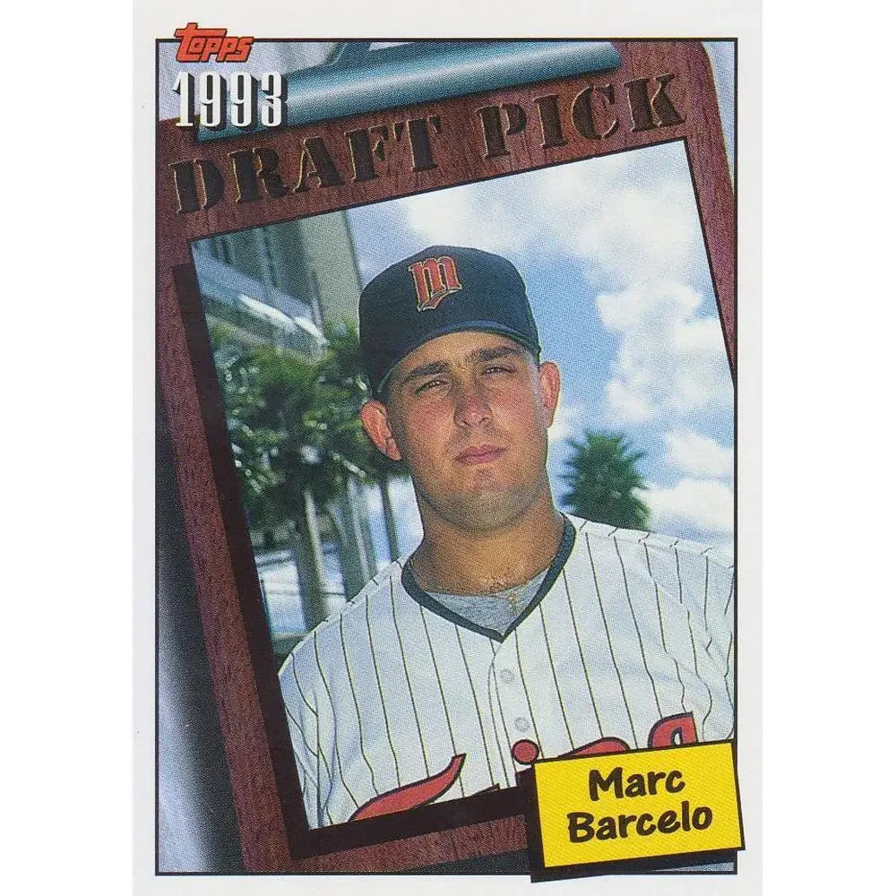 1994 Topps Marc Barcelo DPK, RC # 747 Minnesota Twins